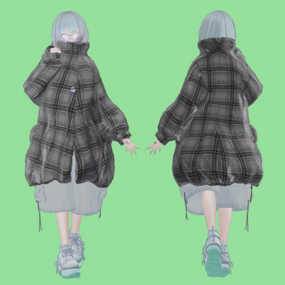 【森羅/shinra対応】balloon coat