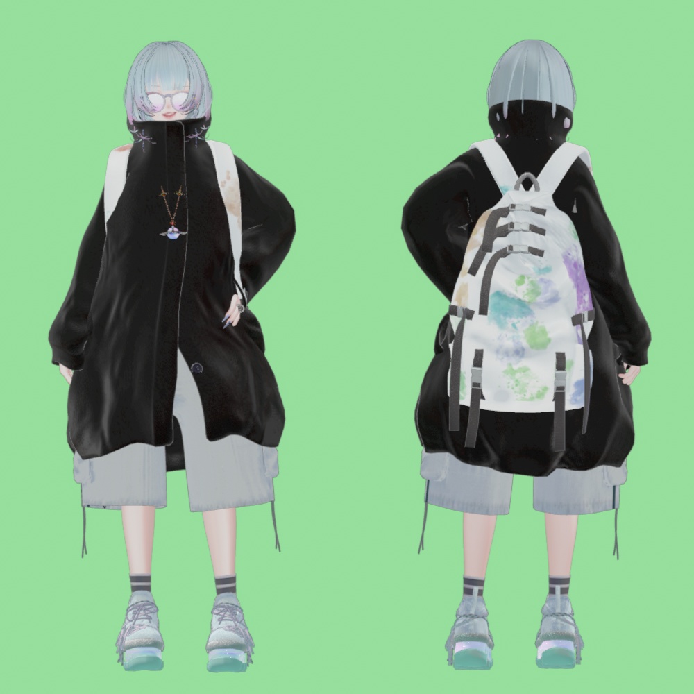 【森羅/shinra対応】balloon coat