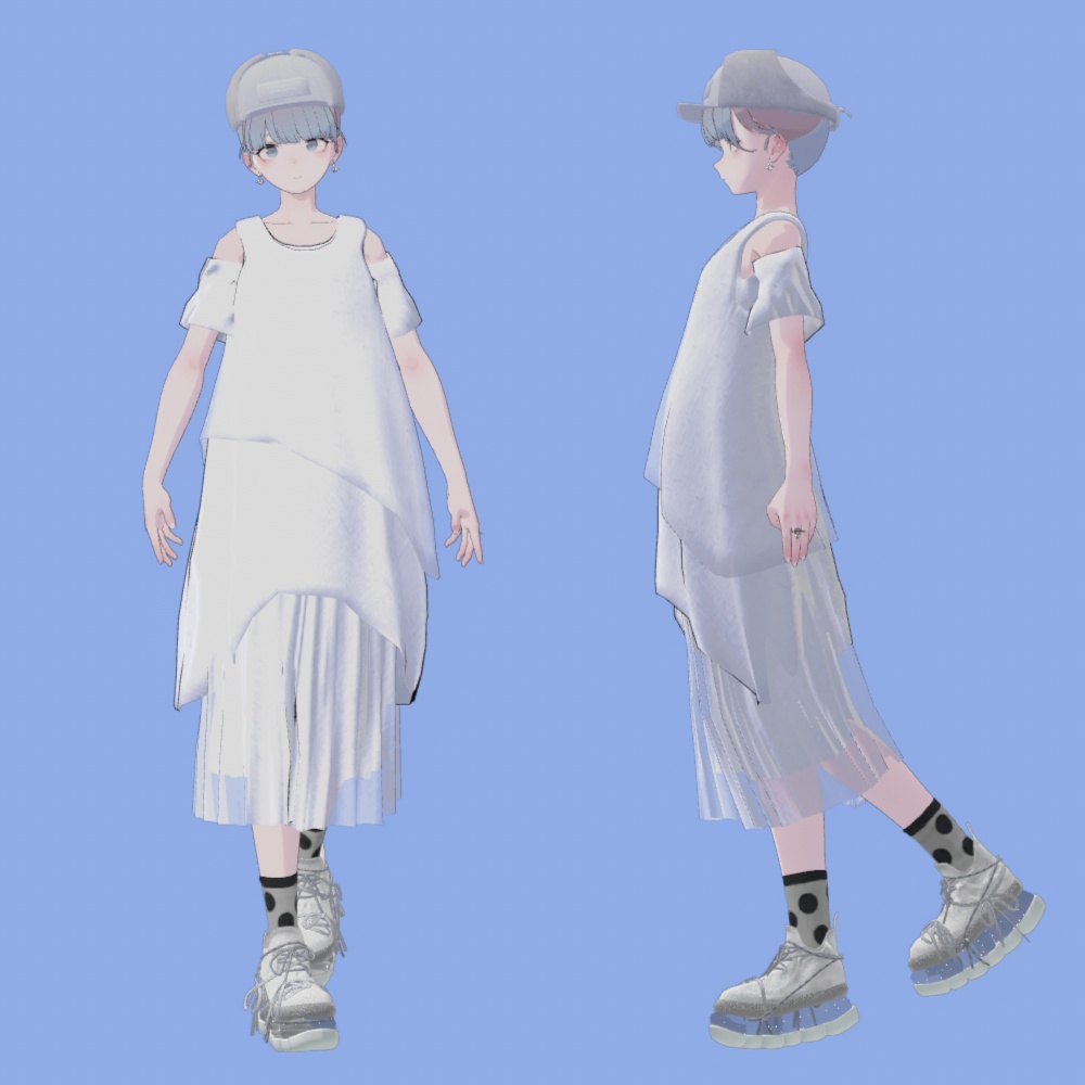 【Lapwing】drape onepiece dress