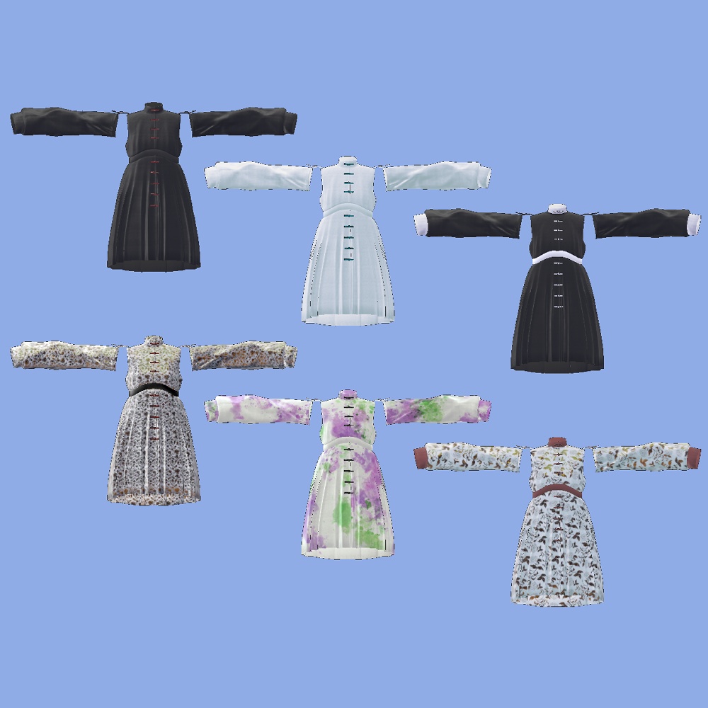 【Lapwing】China shirt dress