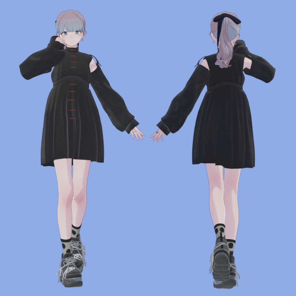 【Lapwing】China shirt dress