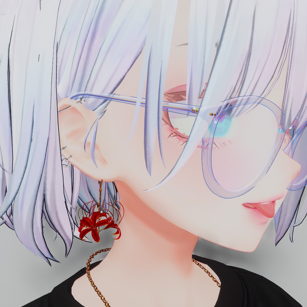 【3000follower thx!!】彼岸花ピアス【FREE】