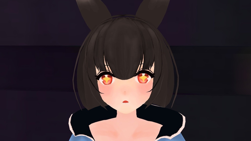 【オリジナル3Ⅾモデル】うさぎのすけ【無料】【Quest対応】