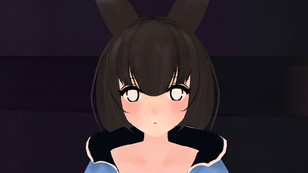 【オリジナル3Ⅾモデル】うさぎのすけ【無料】【Quest対応】