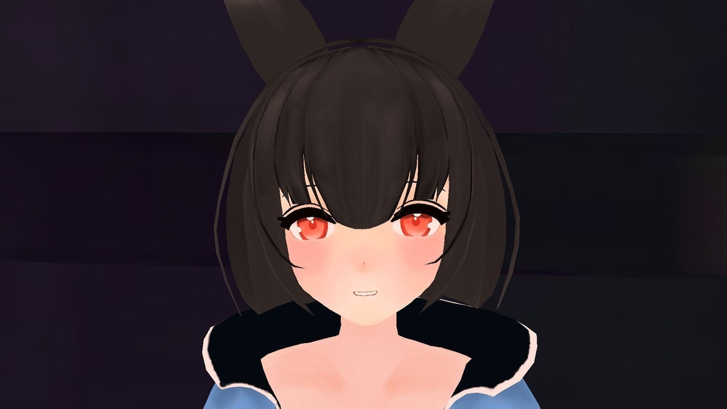 【オリジナル3Ⅾモデル】うさぎのすけ【無料】【Quest対応】