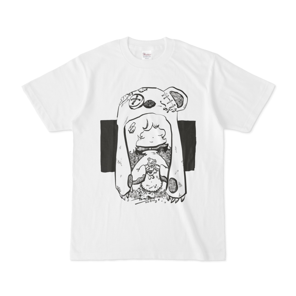 オリジナルTシャツ【思い出の中 -siro-】