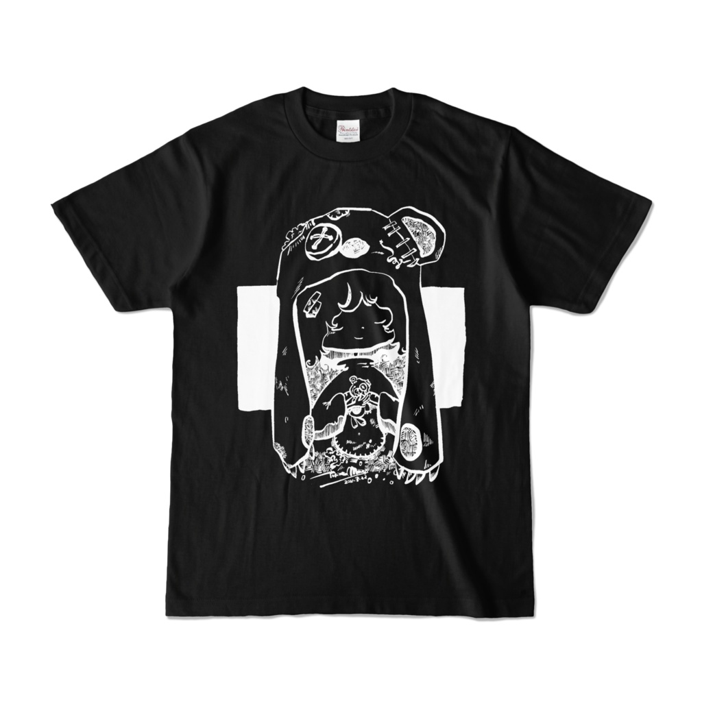 オリジナルTシャツ【思い出の中 -kuro-】