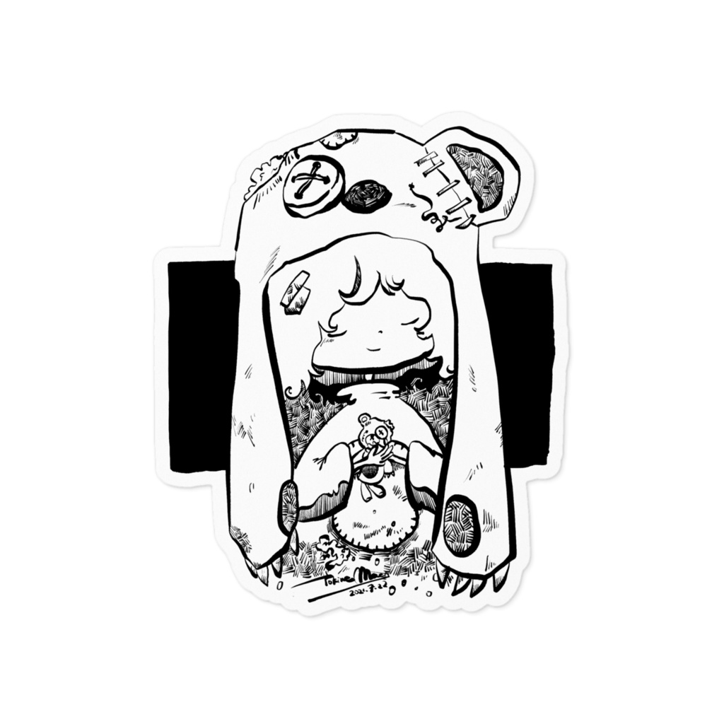 オリジナルステッカー【思い出の中】