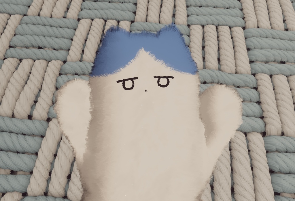 【無料】ネコチヤンのハチワレテクスチャ/chiikawa textures