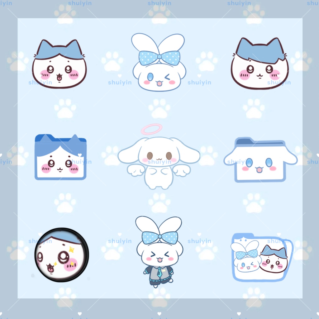 VRChat ICON~シナモロール&ハチワレ