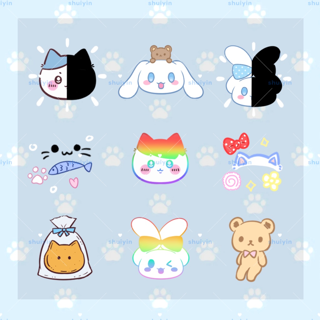 VRChat ICON~シナモロール&ハチワレ