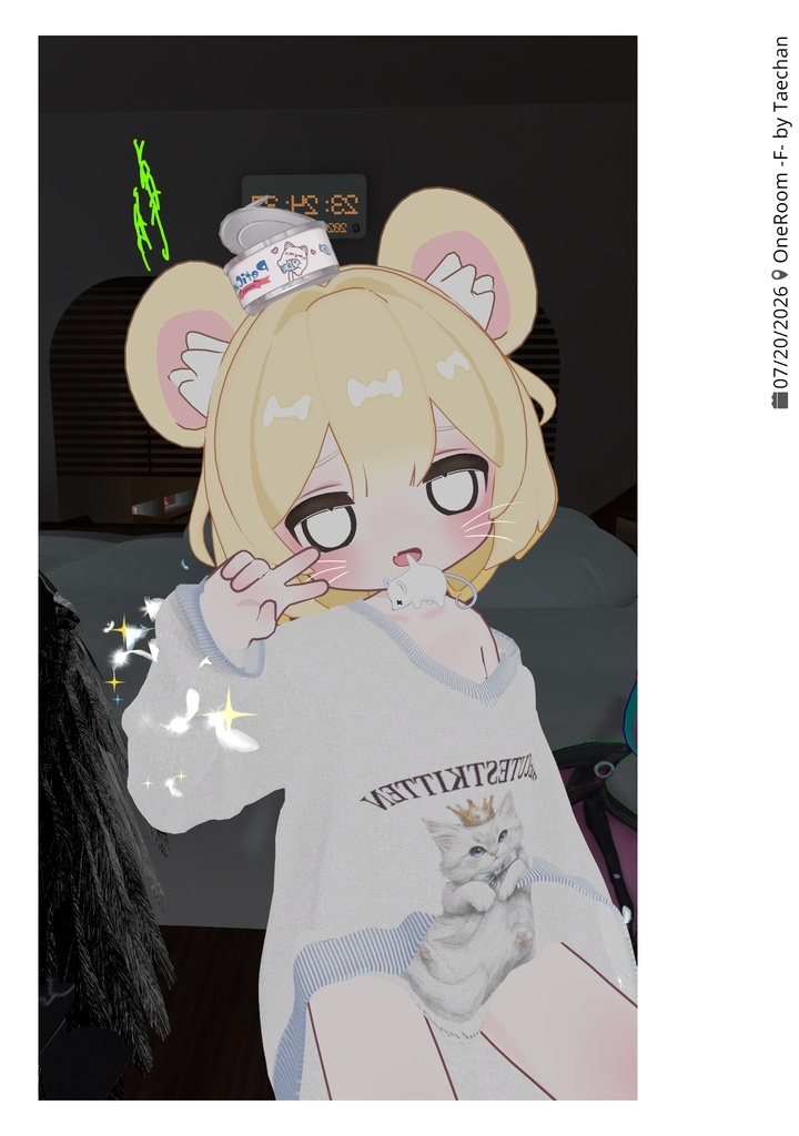 【Kipfel専用】Mouse-Ear Bob-キプフェル 3D髪型