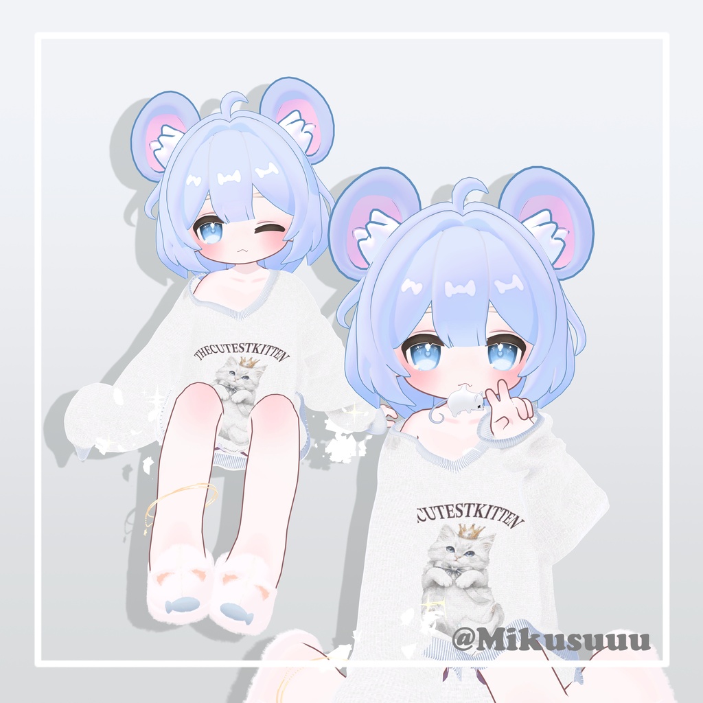 【Kipfel専用】Mouse-Ear Bob-キプフェル 3D髪型