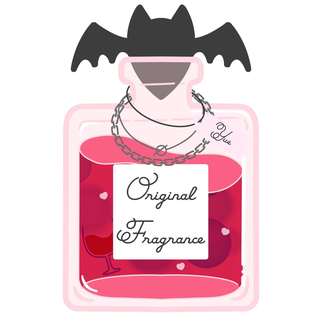 アクリルキーホルダー【概念香水瓶】