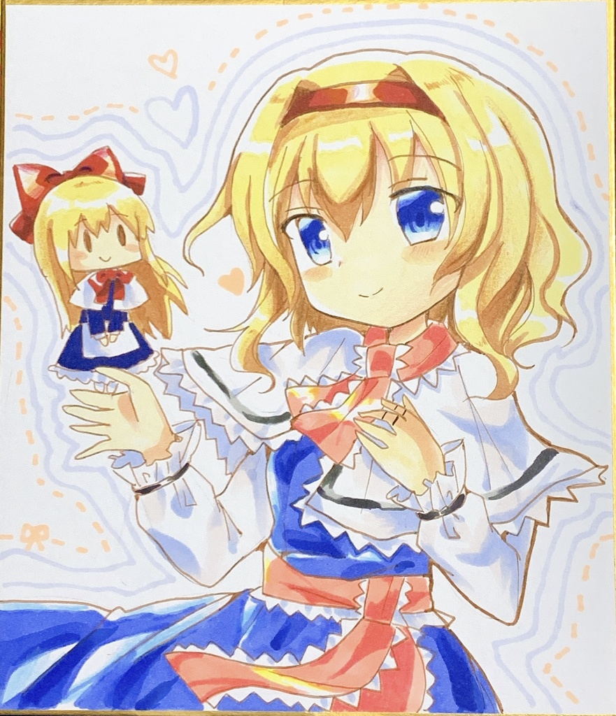 東方project アリス マーガトロイド 中色紙 江ノ島あとらんてぃす Booth