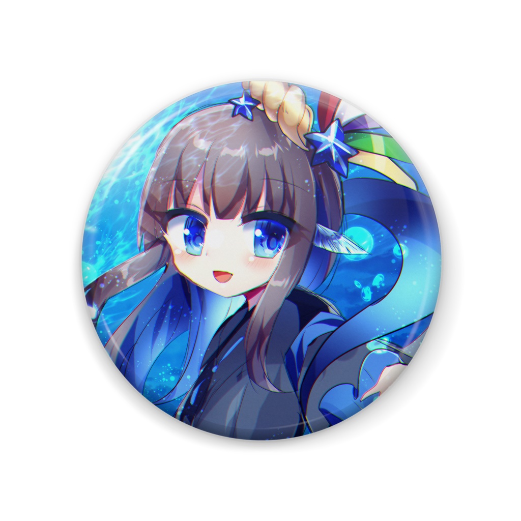 海源郷 夜長月音雨◇缶バッジ