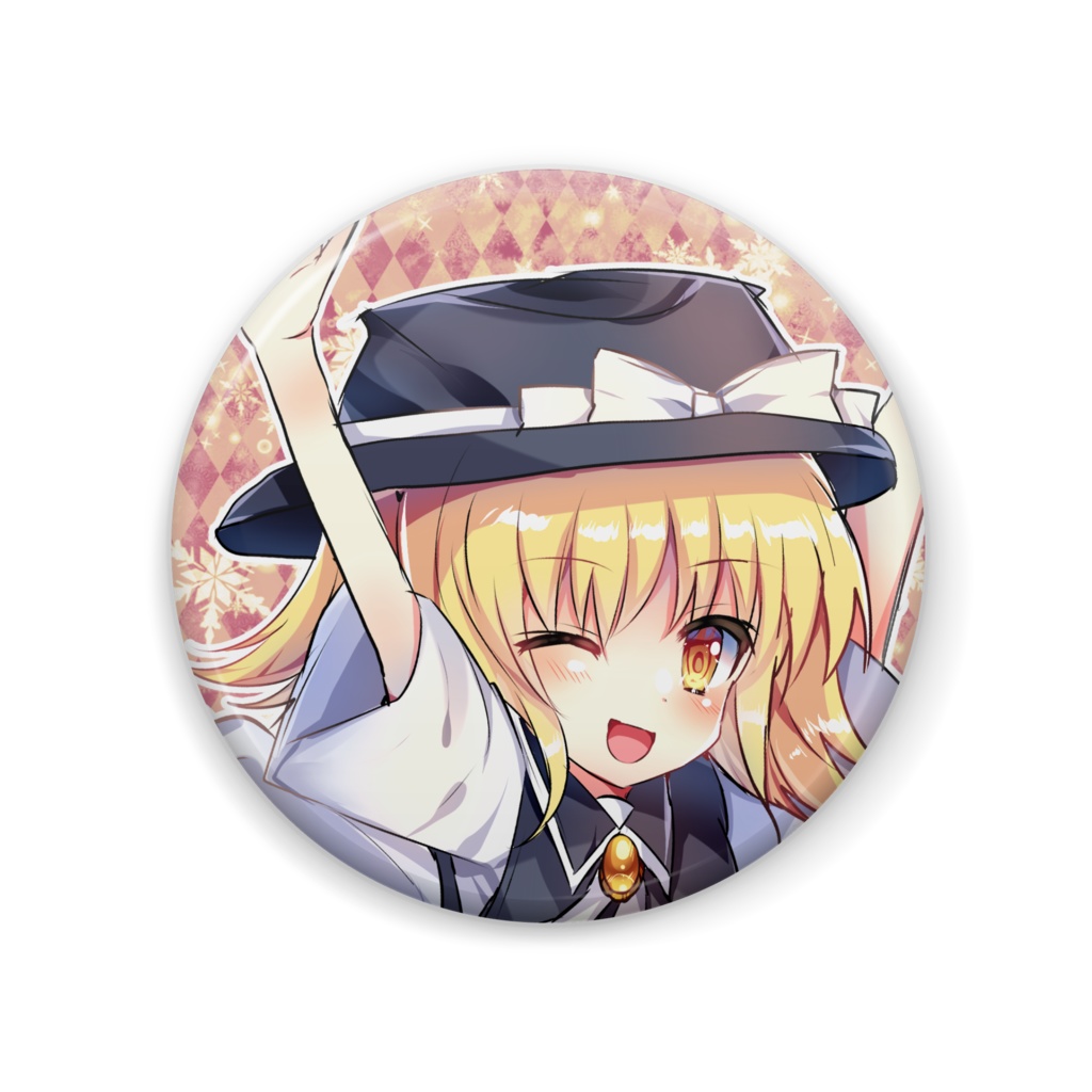 東方怪綺談　ユキ◇缶バッジ　57mm