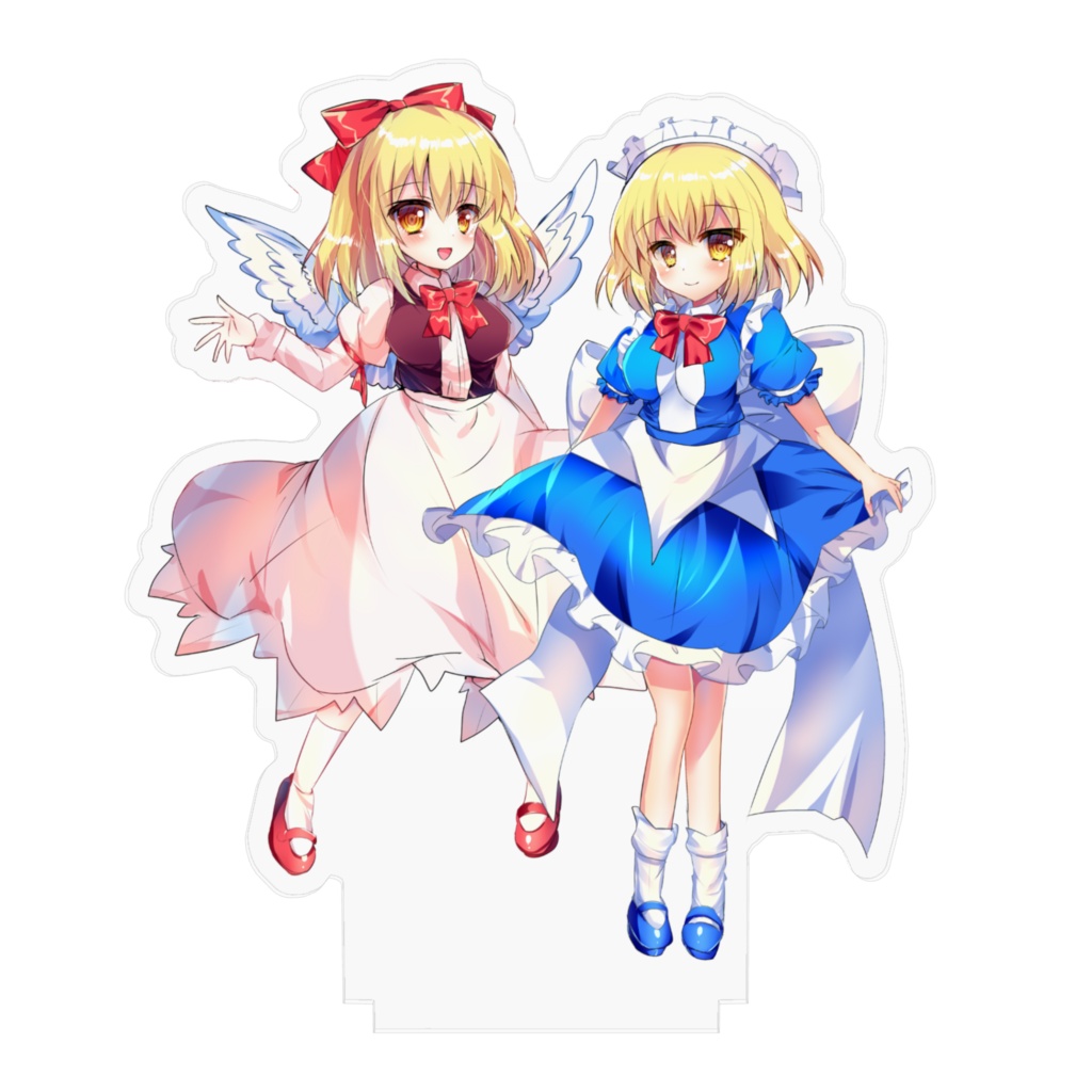 東方幻想郷 幻月&夢月◇アクリルフィギュア(アクリルスタンド)