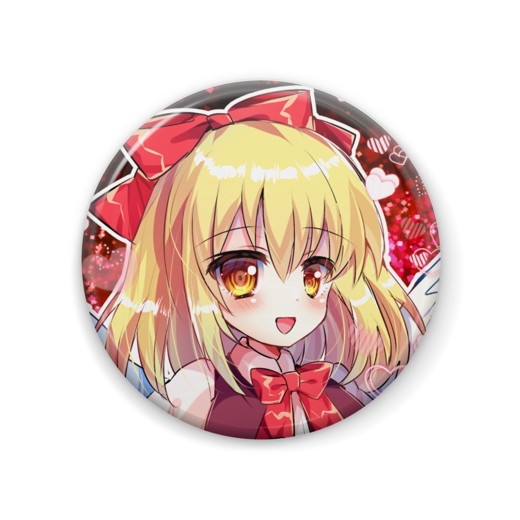東方幻想郷 幻月◇缶バッジ 57mm