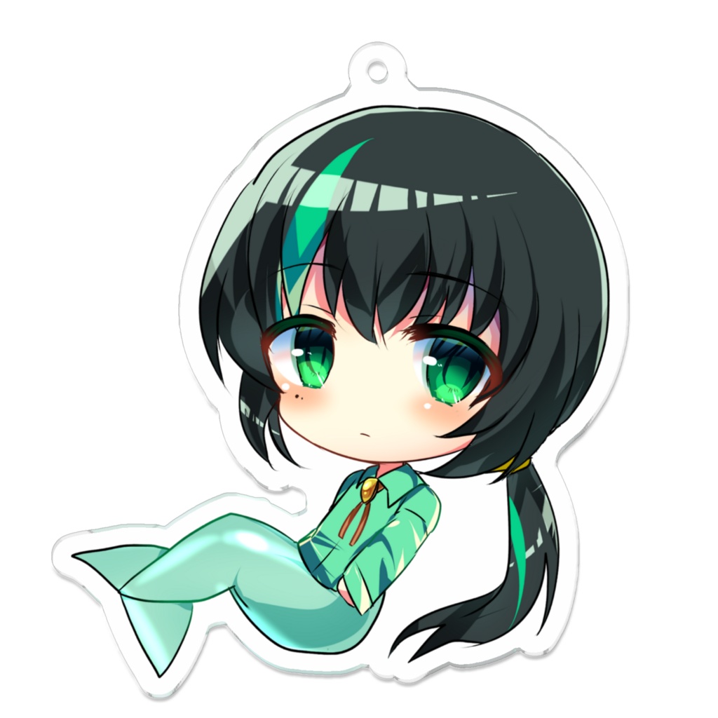 江ノ島みなと アクリルキーホルダー - 70 x 70 (mm)