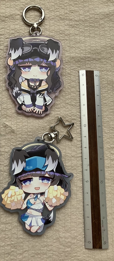 猫塚ヒビキ(通常/チア)台紙付きアクキー