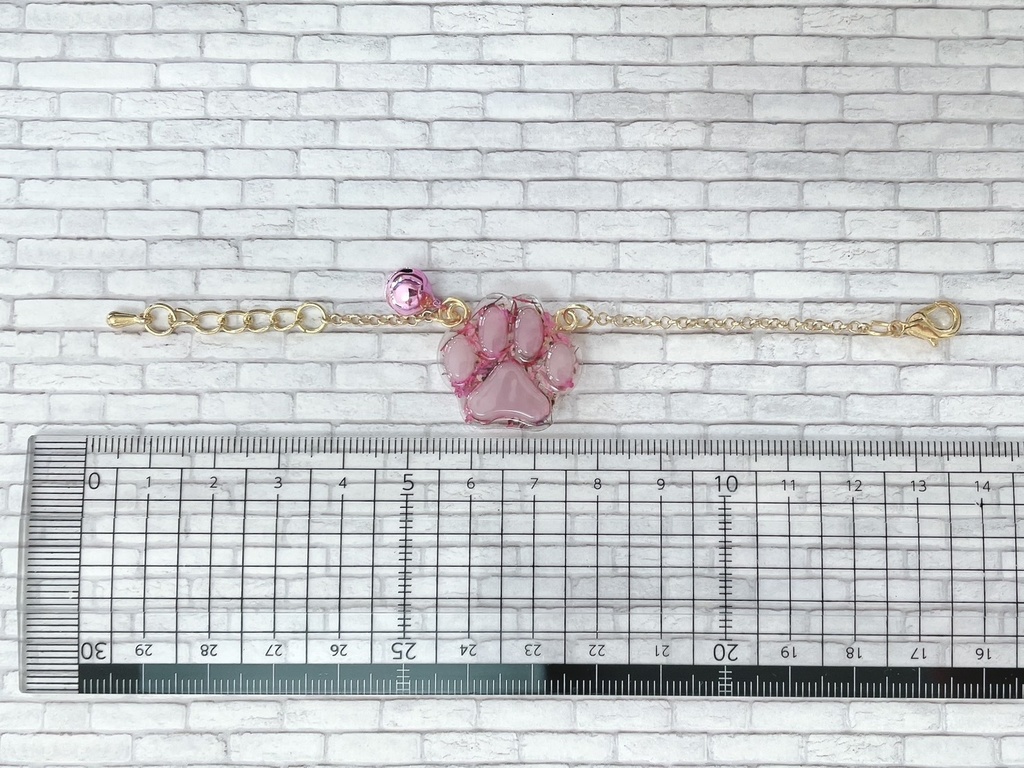 【10cmぬい用】肉球ポシェット(鈴付き)