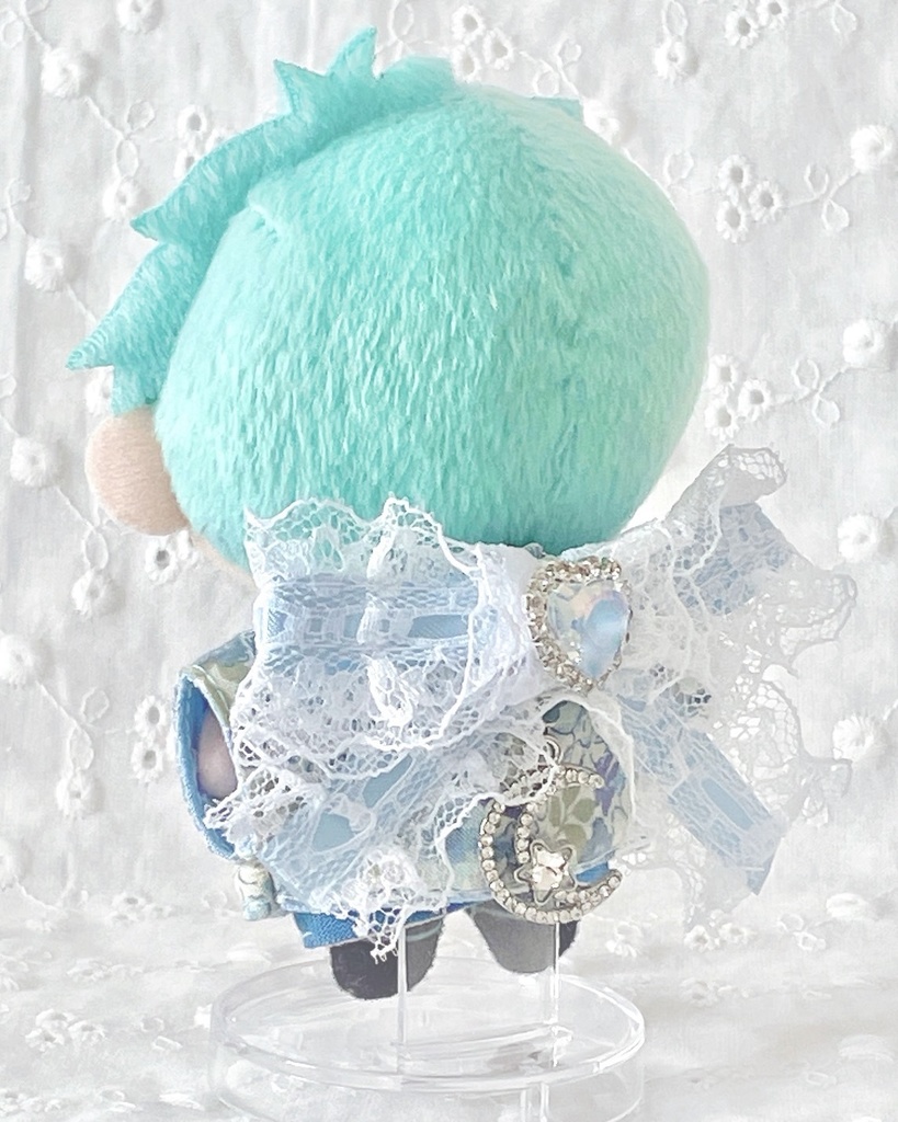 【10cmぬい用】ぬいのおリボン(おひめさま)