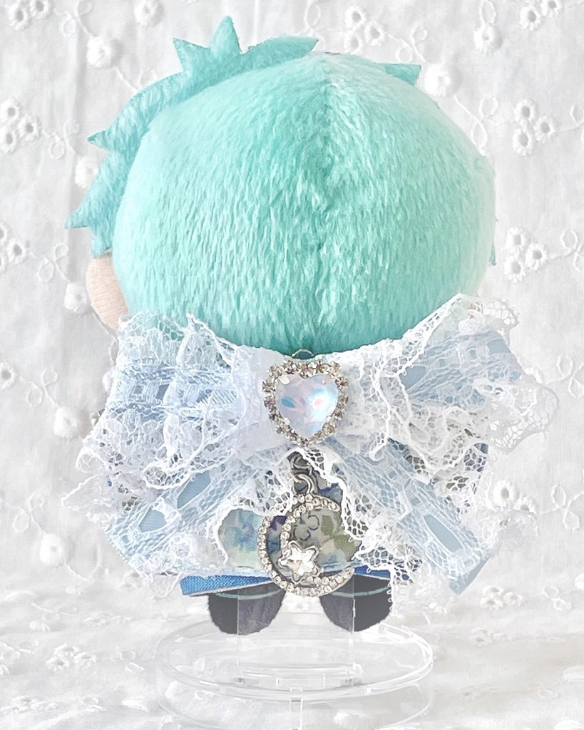 【10cmぬい用】ぬいのおリボン(おひめさま)