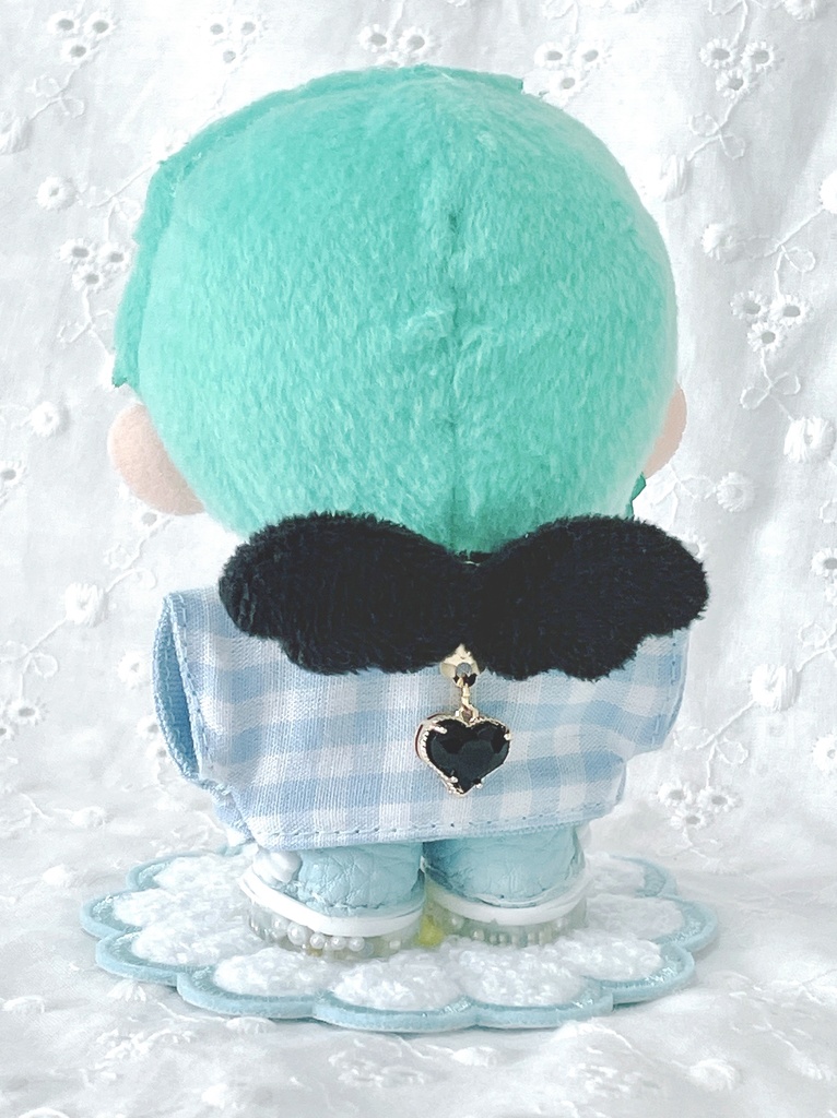 【10cmぬい】ぬいのはね(黒)