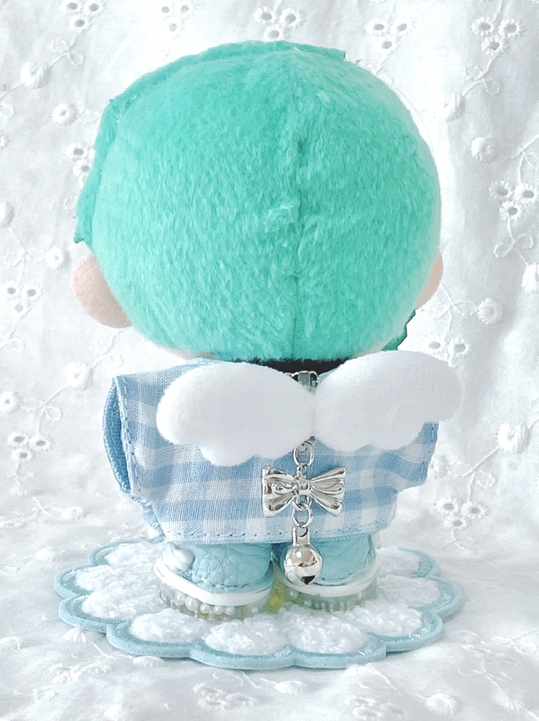 【10cmぬい】ぬいのはね(鈴,リボン)