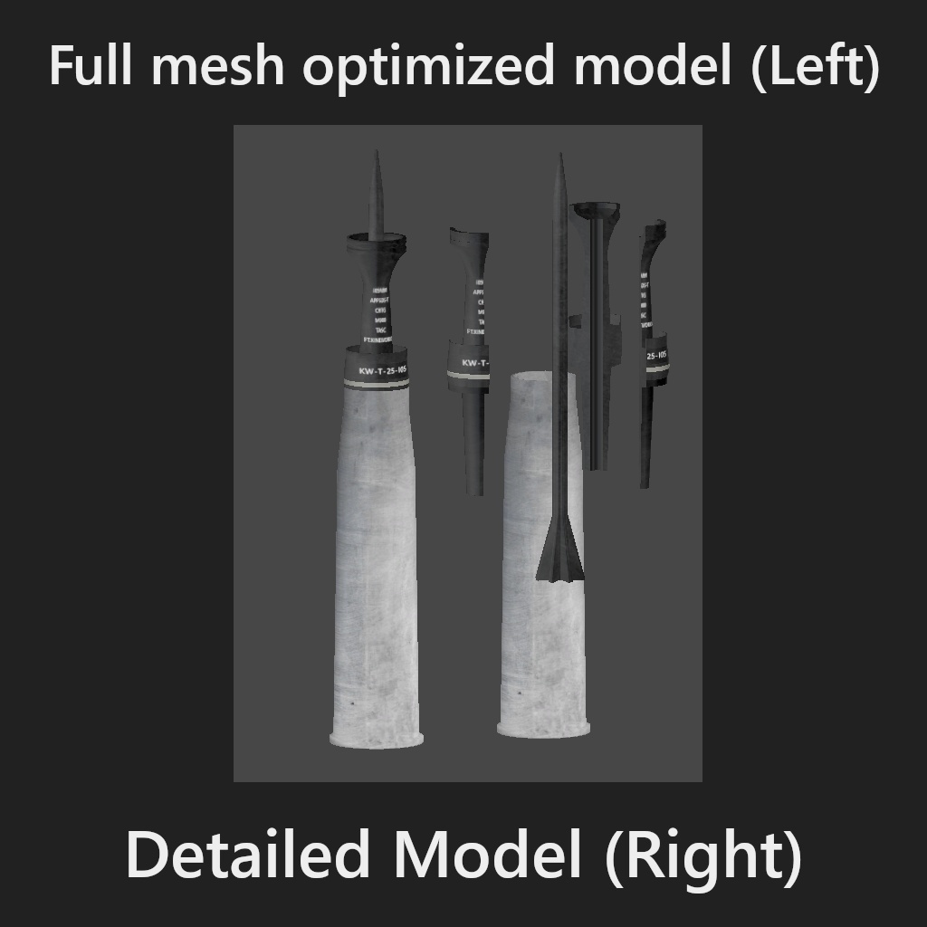 Detailed 105mm APFSDS-T (NATO)