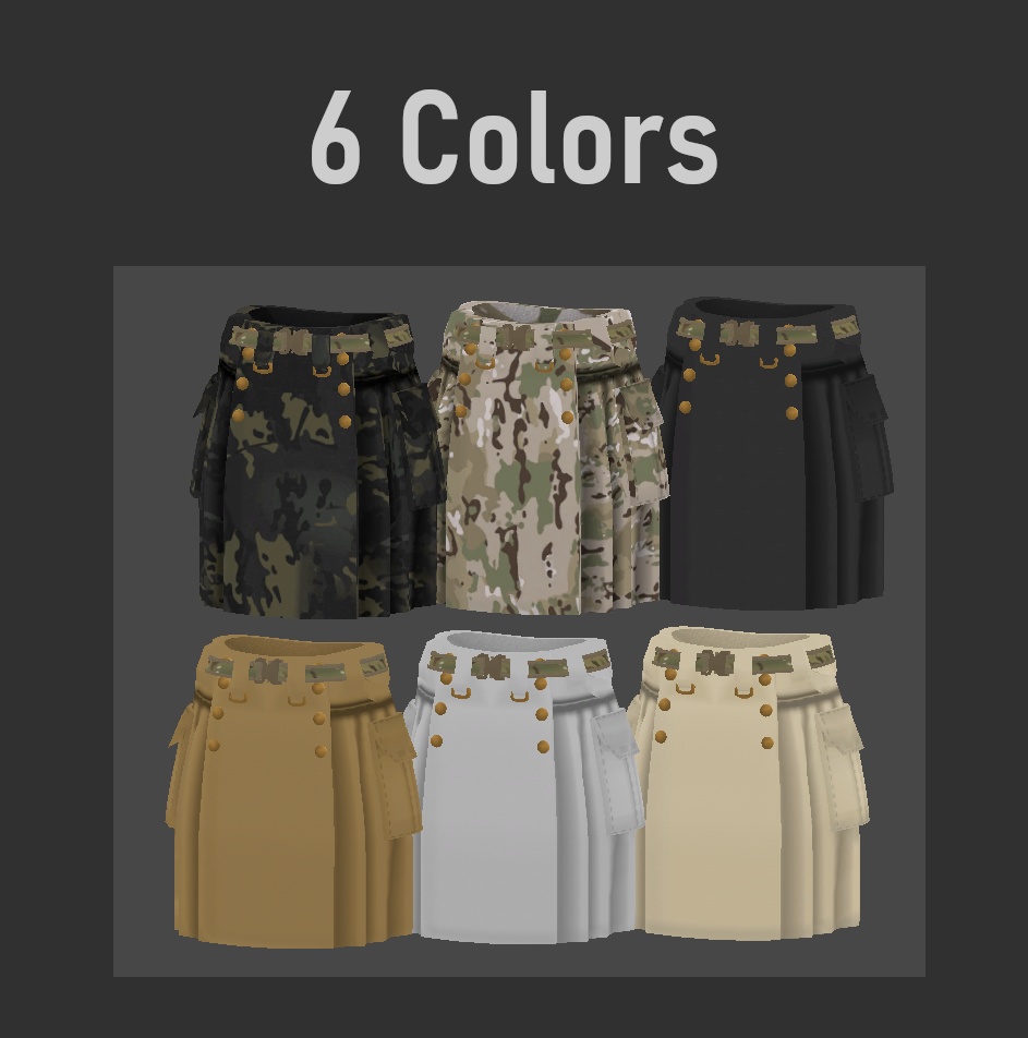 Tactical Kilt for Kipfel