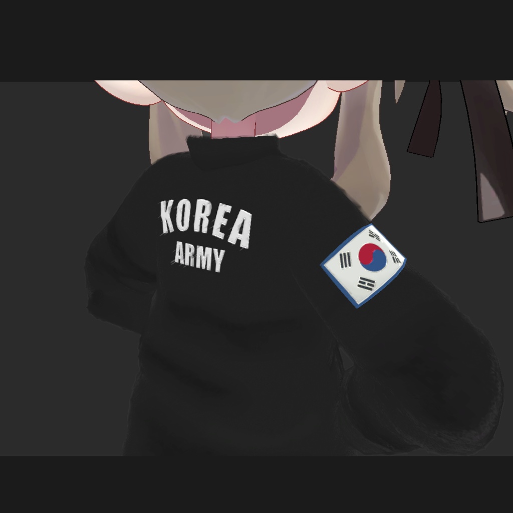 KW Korean Armed Force Fleece Sweater for Kipfel