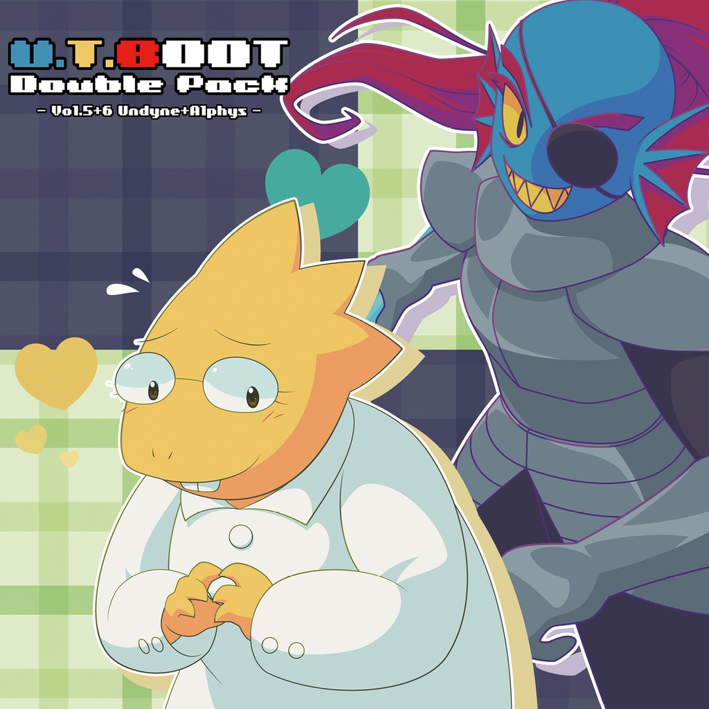 U.T.BOOT Double Pack -Vol.5+6 Undyne+Alphys-