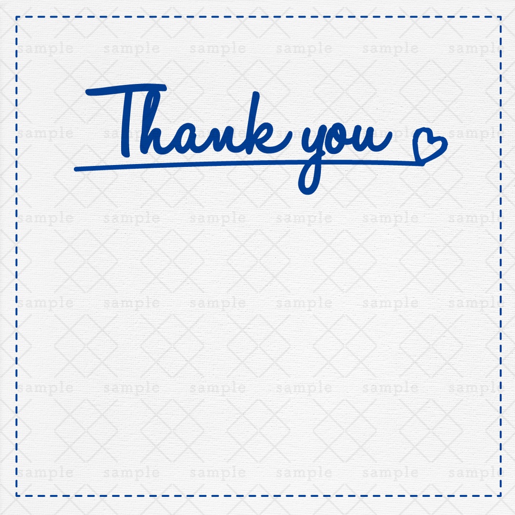 【Canva編集】お客様への感謝を伝える Thanksカードテンプレート|シンプル