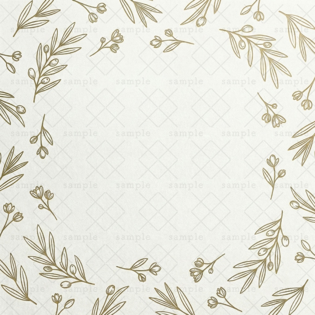 【Canva編集】お客様への感謝を伝える Thanksカードテンプレート|ボタニカルA