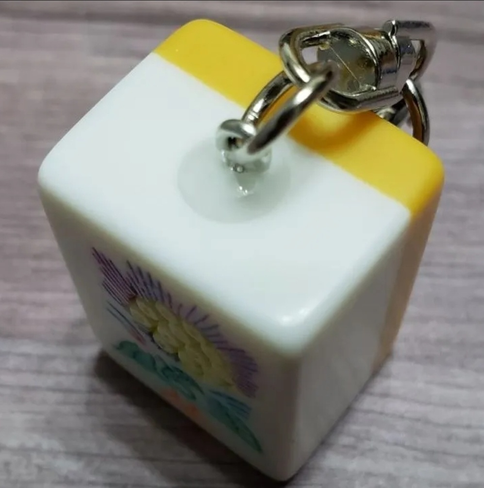 麻雀牌キーホルダー【索子】レインボー