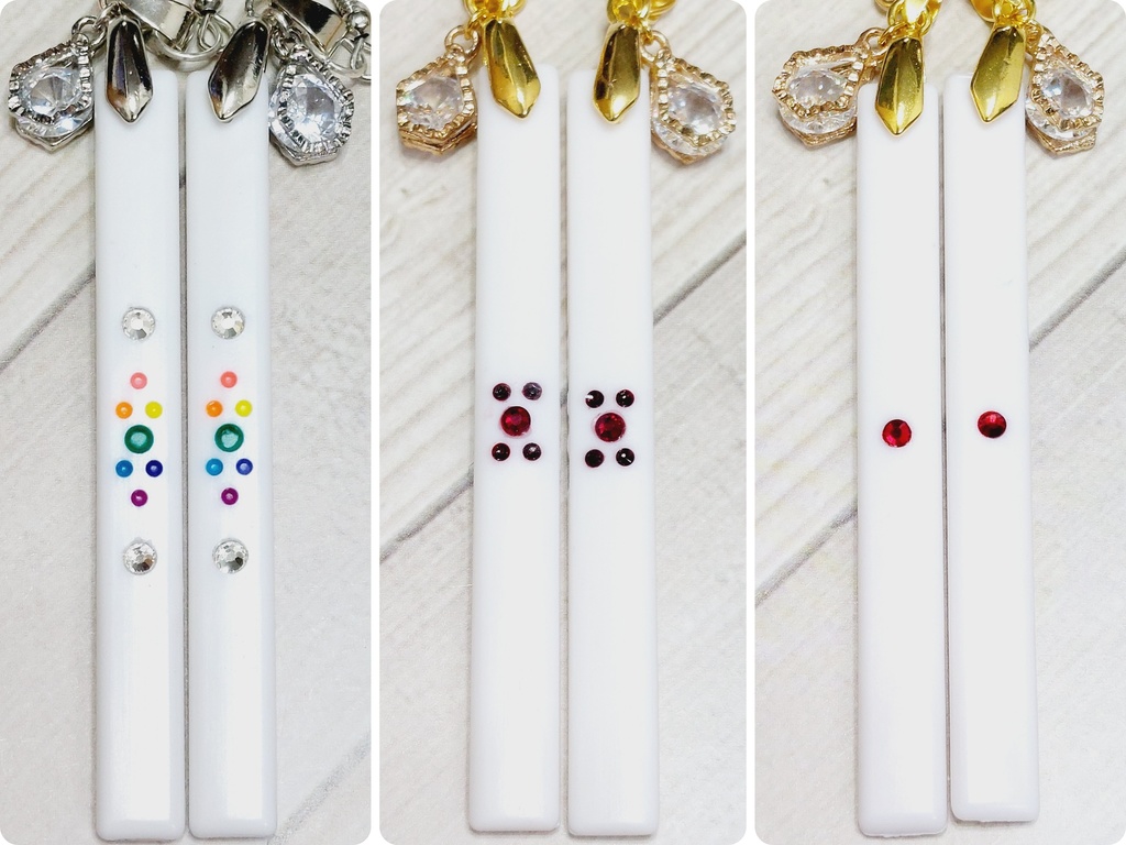 麻雀点棒ピアス