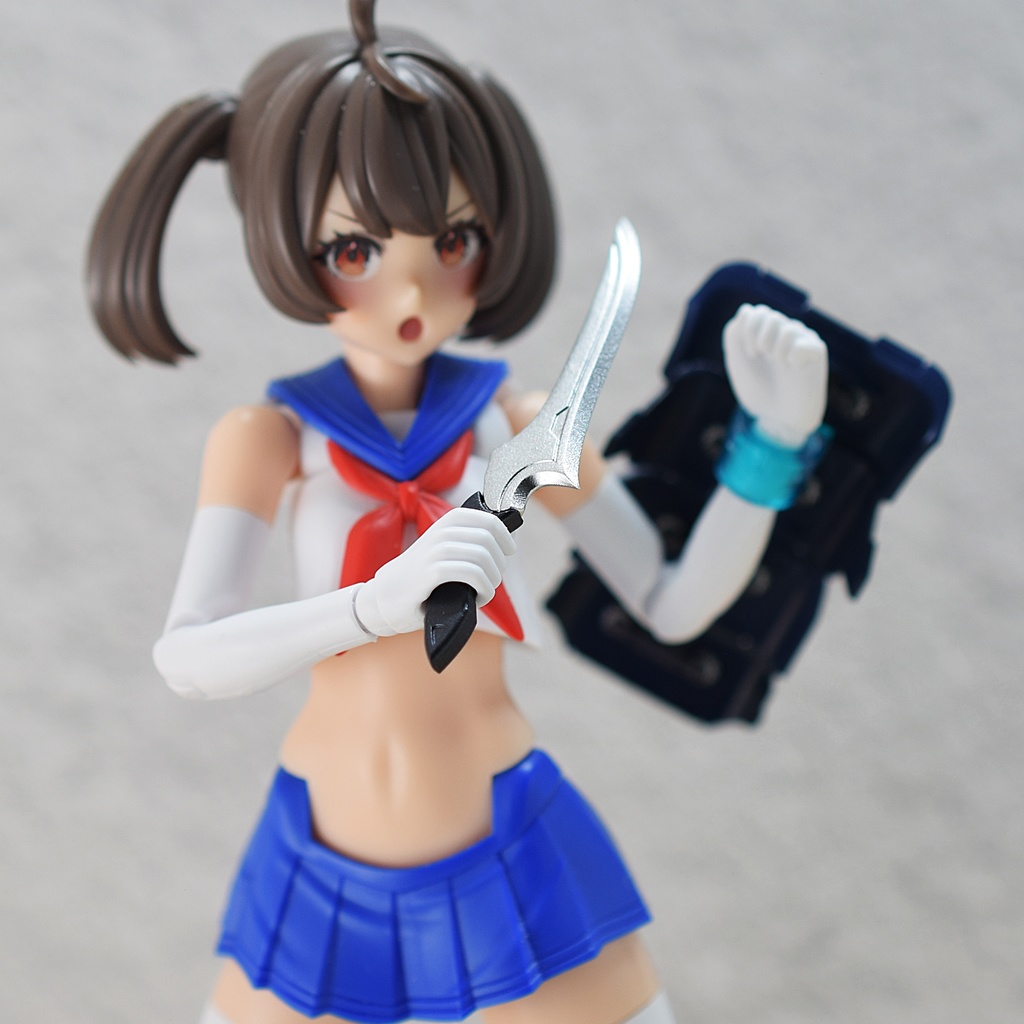 1/12 アームシールド+フィレナイフ 【WS02】