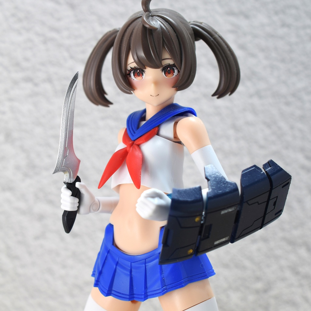 1/12　アームシールド+フィレナイフ　【WS02】