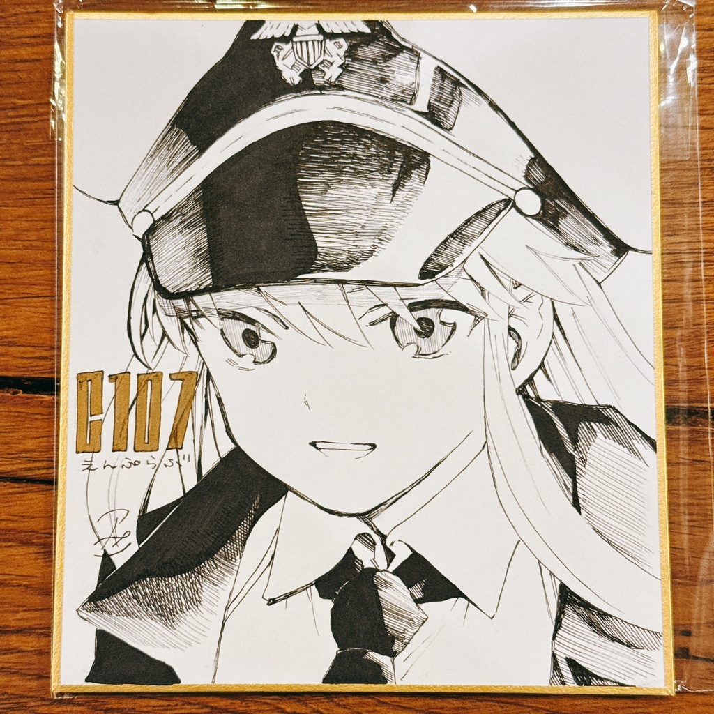 C107 エンタープライズ ミニ色紙③