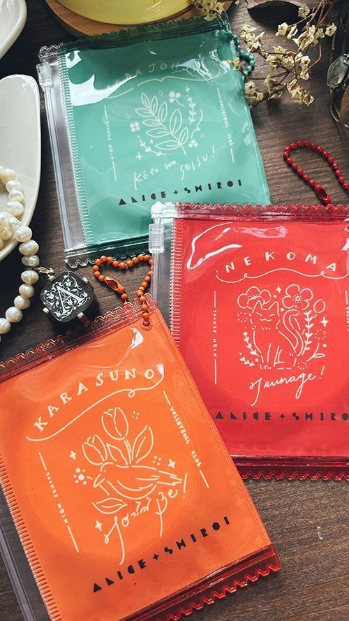 【缶ミラー&ケースセット】ハイキュー