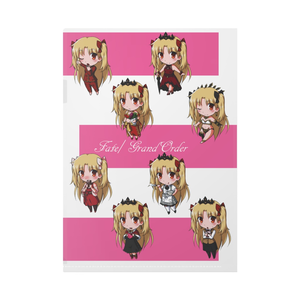 オールエレちゃんクリアファイル