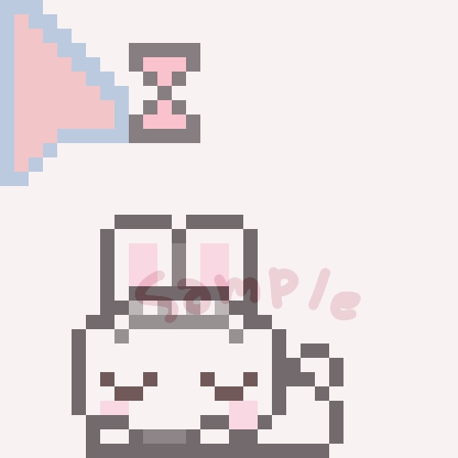 ましろちゃんとうさぎの🐰マウスカーソルセット🥕