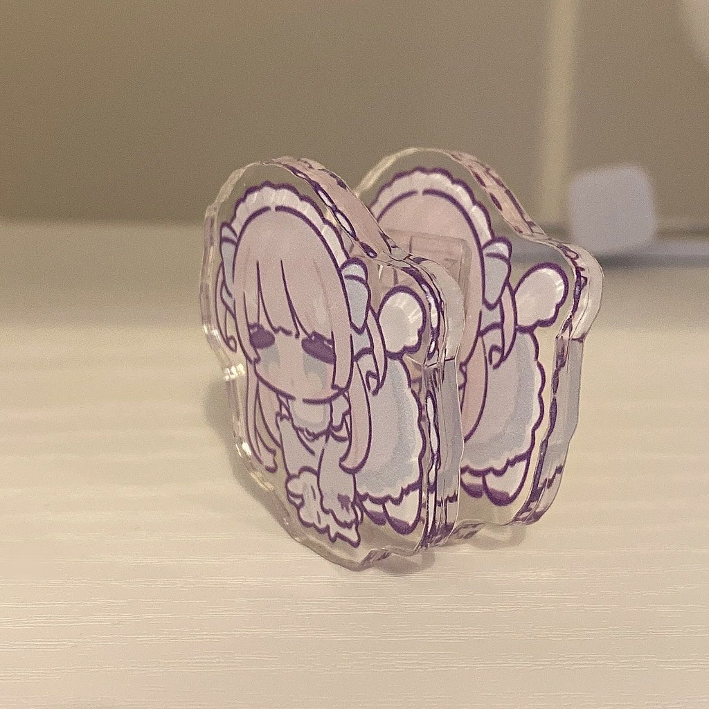 アクリルクリップ