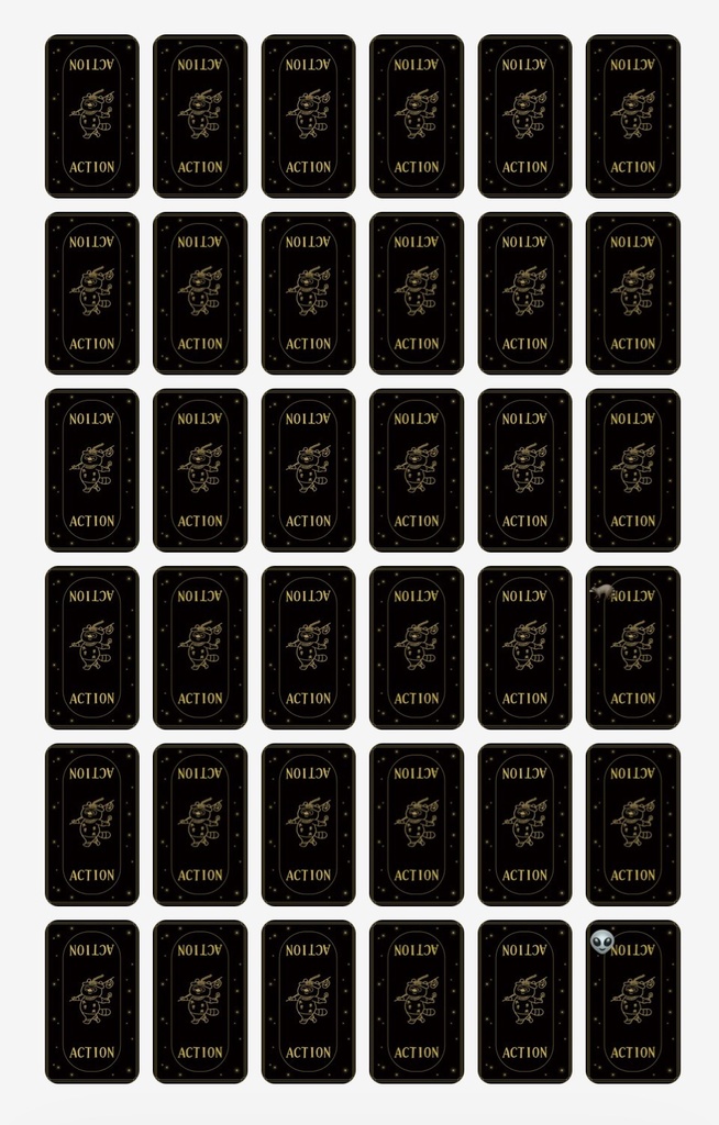 小さな行動オラクルカード全展開とAI解説