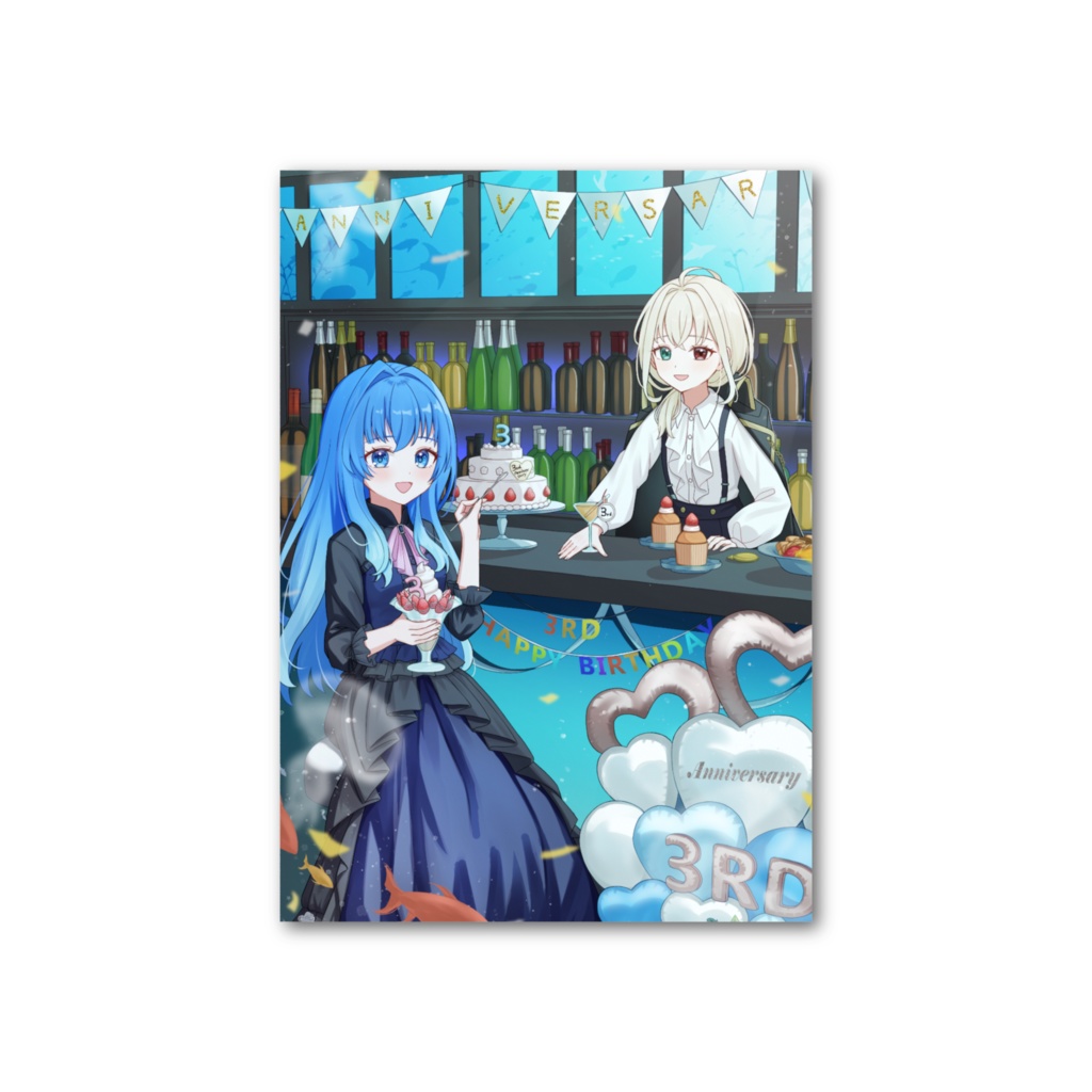 3周年3期生コラボフォト風カード