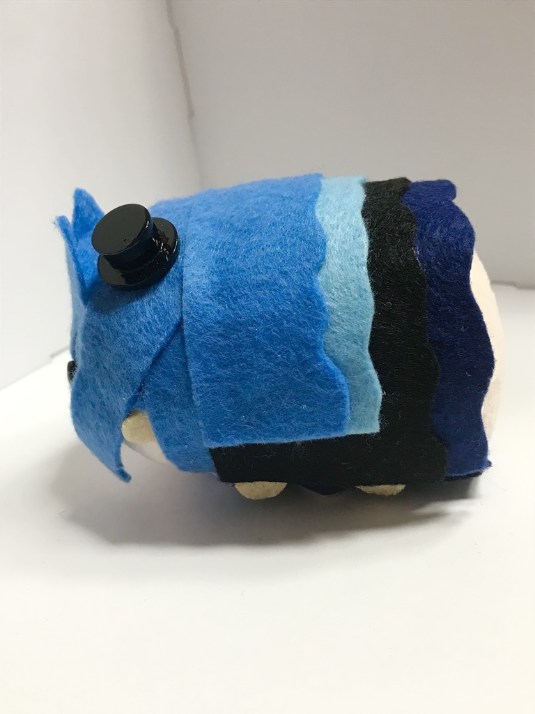 【限定2個】手作りもちもちりべマスコット(帽子あり)