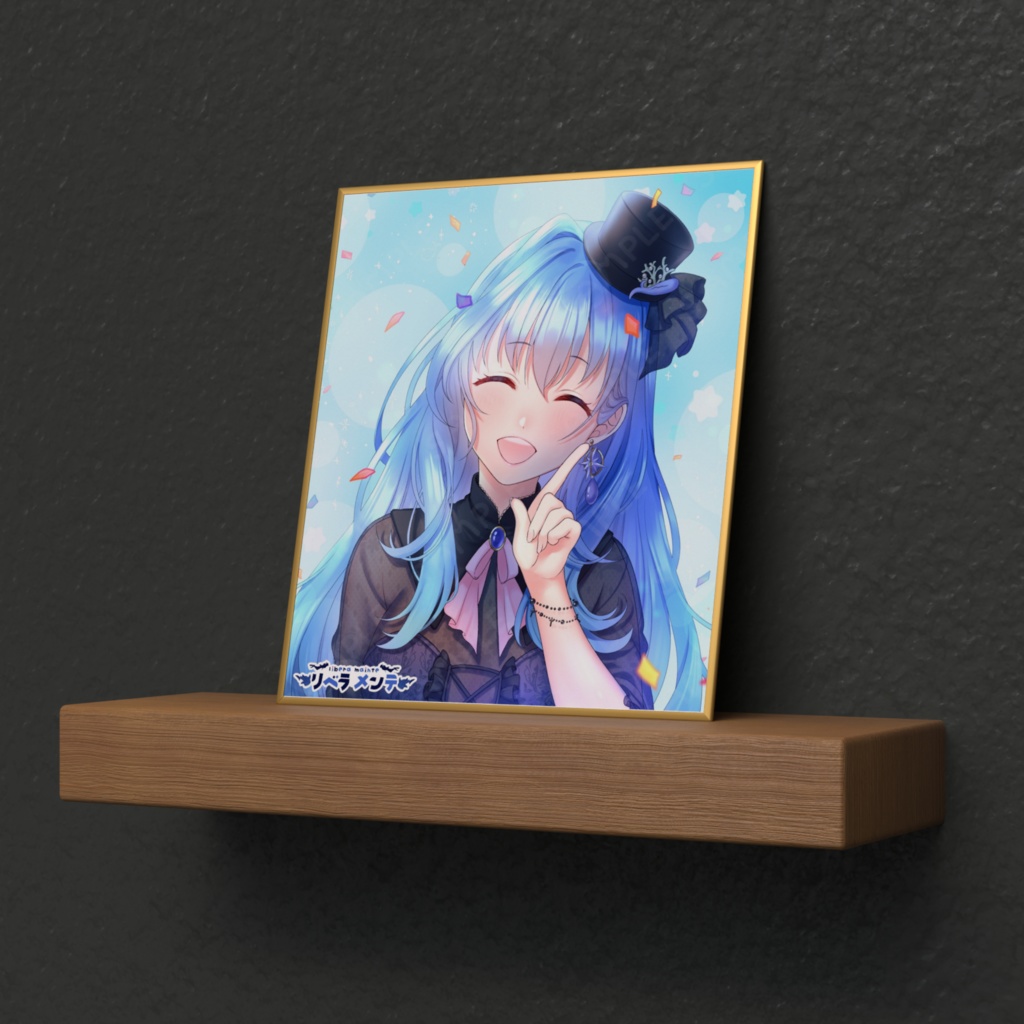 記念イラスト色紙