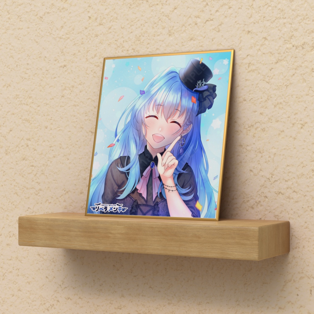 記念イラスト色紙
